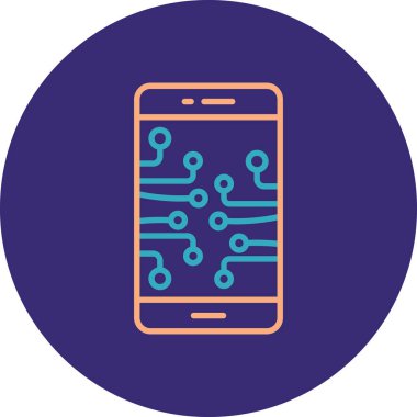 Modern b 'nin vektör illüstrasyonu eksik simgesi