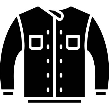 Ceket simge vektör çizim