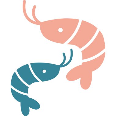 balık vektör simgesi modern basit illüstrasyon