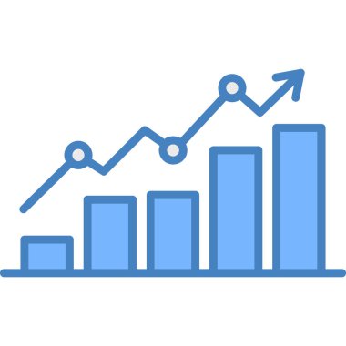 iş grafiği vektör illüstrasyonu