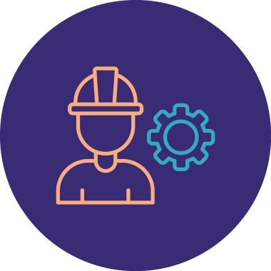 Bir adamın vektör illüstrasyonu