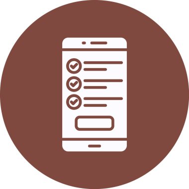 Benzersiz belge vektör simgesi