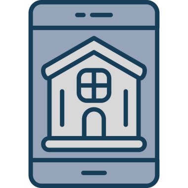 bina ev simgesi oluşturma - taslak biçimi