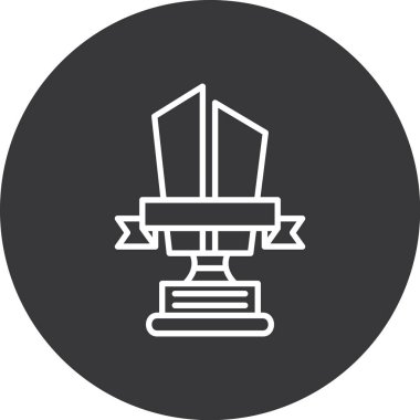 Modern eğitim ikonunun vektör illüstrasyonu