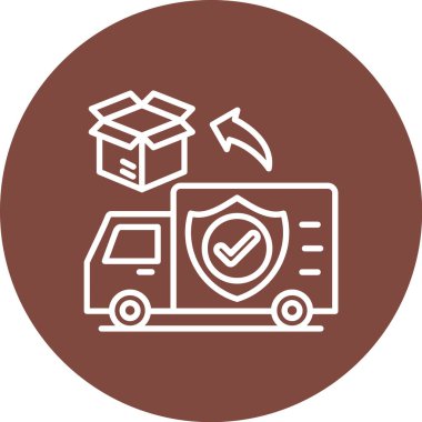 Taşıma simgesinin vektör illüstrasyonu