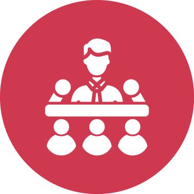 İnsan simgesinin vektör illüstrasyonu