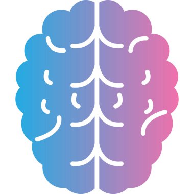 Yaratıcı düşünme vektör simgesi