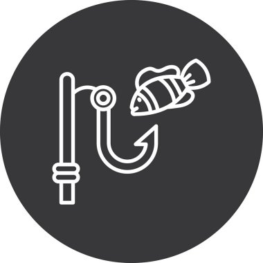 Gıda simgesinin vektör illüstrasyonu