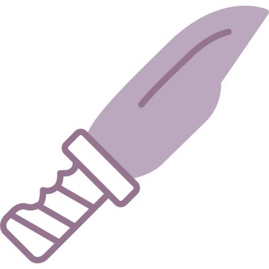 Bıçak. Web simgesi basit illüstrasyon