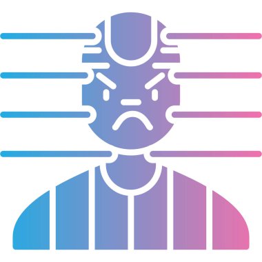 crying face icon. vector illustration