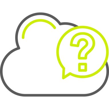 soru işaretli konuşma balonu