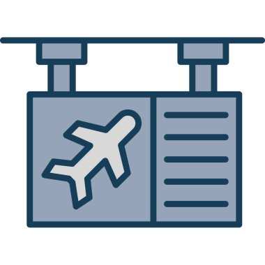 uçuş yolcu uçağı simgesi