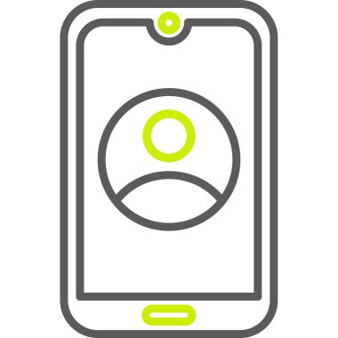 Vektör Mobil simge illüstrasyonu