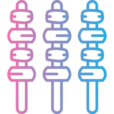 Modern simgenin vektör illüstrasyonu