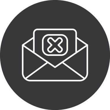 vektör e- posta simgesi