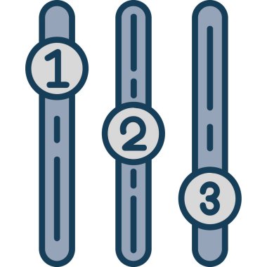 Modern b 'nin vektör illüstrasyonu eksik simgesi