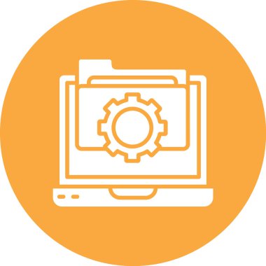 Simge vektör illüstrasyonu ayarlanıyor