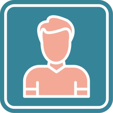 avatar adam profili simgesi - taslak biçimi