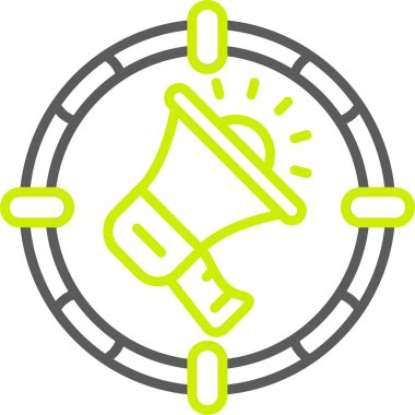 Alarm simgesi vektör illüstrasyonu