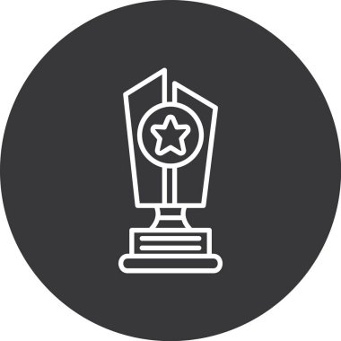 yıldız simgesi vektör illüstrasyonu