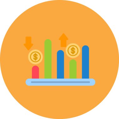 Grafik simge vektör çizim