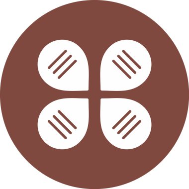 yiyecek ikonu vektör illüstrasyonu