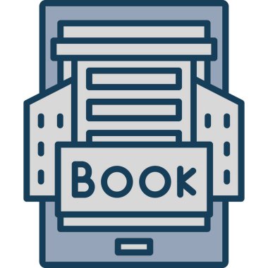 kitap vektör simgesi