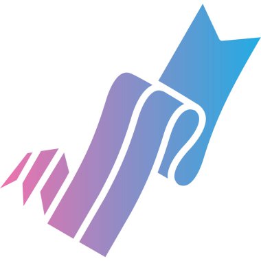 Kitap. Web simgesi basit illüstrasyon