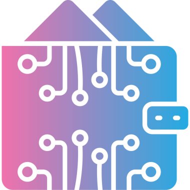 Modern simgenin vektör illüstrasyonu