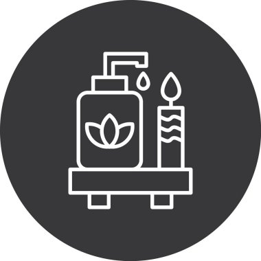 Spa simge vektör çizim