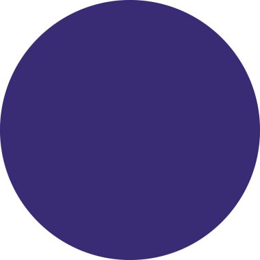 Basit daire vektör illüstrasyonu