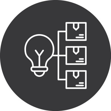 seo modern simgesinin vektör illüstrasyonu