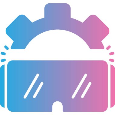 Modern bir simgenin vektör illüstrasyonu