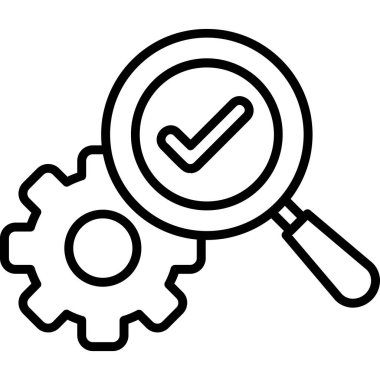 iş ve teknoloji çizgisi vektör simgeleri.