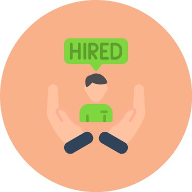 İş. Web simgesi basit illüstrasyon