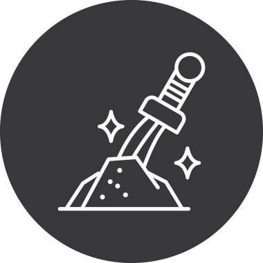 Modern simgenin vektör illüstrasyonu