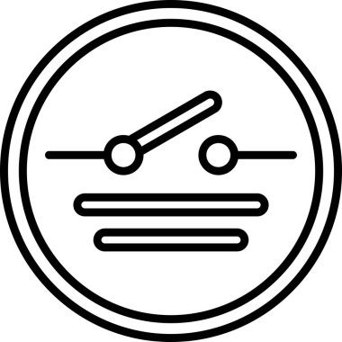 kontrol denetimi simgesi ana hat biçiminde