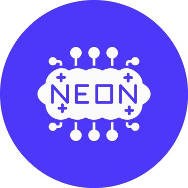 çizgi atom simgesi beyaz arkaplanda izole edildi. Bilimsel bilim, eğitim, nükleer fizik, bilimsel araştırma. Renkli taslak konsepti. vektör illüstrasyonu