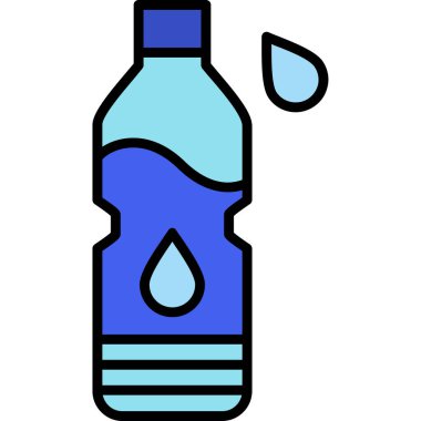 Su şişesi. Basit tasarım