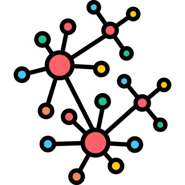 ağ bağlantı simgesi. beyaz arkaplanda izole edilmiş ağ için bağlantı ağ vektör simgesi
