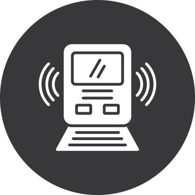 wifi düz tasarım vektör çizimi