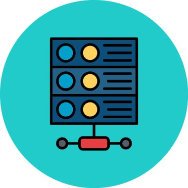 seo modern simgesinin vektör illüstrasyonu