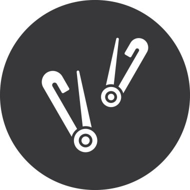 Bir b simgesinin vektör illüstrasyonu