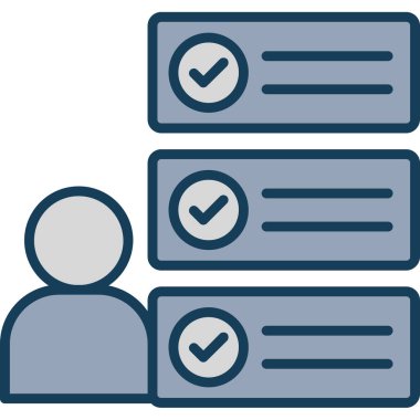 iş simgesi, vektör resimleme