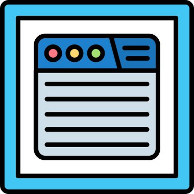 tarayıcı internet sayfası simgesi