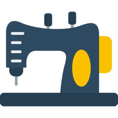 Dikiş makinesi vektör simgesi