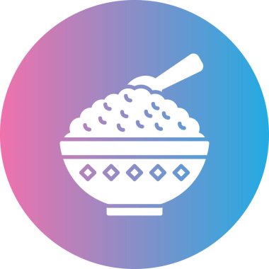 Beyaz arka planda vektör kasesi, illüstrasyon, vektör.