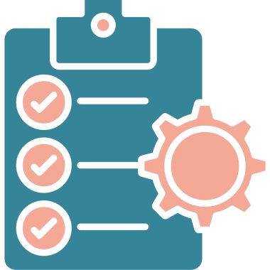 Teçhizat Web simgesi basit illüstrasyon