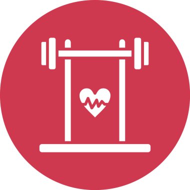 Dambıl ikonlu kalp.