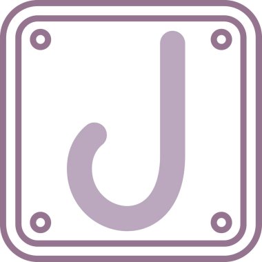 Modern bir simgenin vektör illüstrasyonu